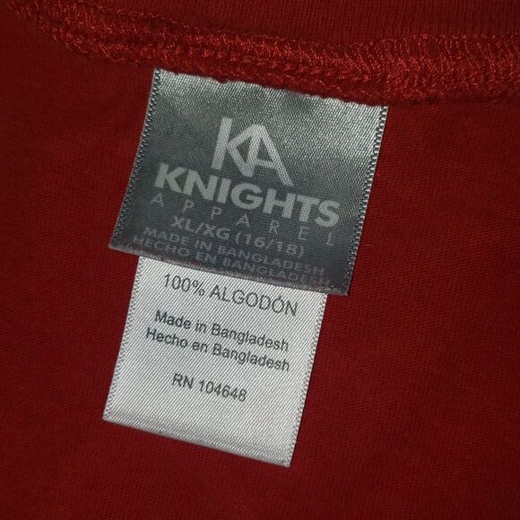 Oklahoma Sooners OU Knights Apparel Shirt XL - Picture 6 of 6